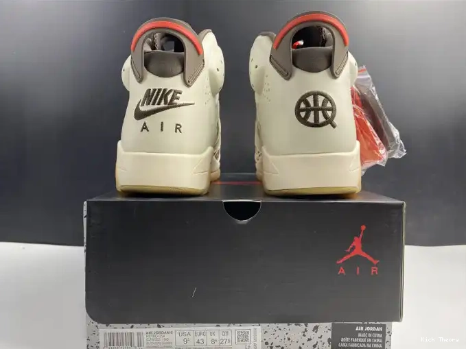 Kicktheory Sail AIR (2020) Quai54 Brown Jordan Retro CZ4152-100 6 0604